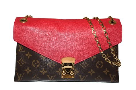 louis vuitton bags red strap|authentic louis vuitton shoulder strap.